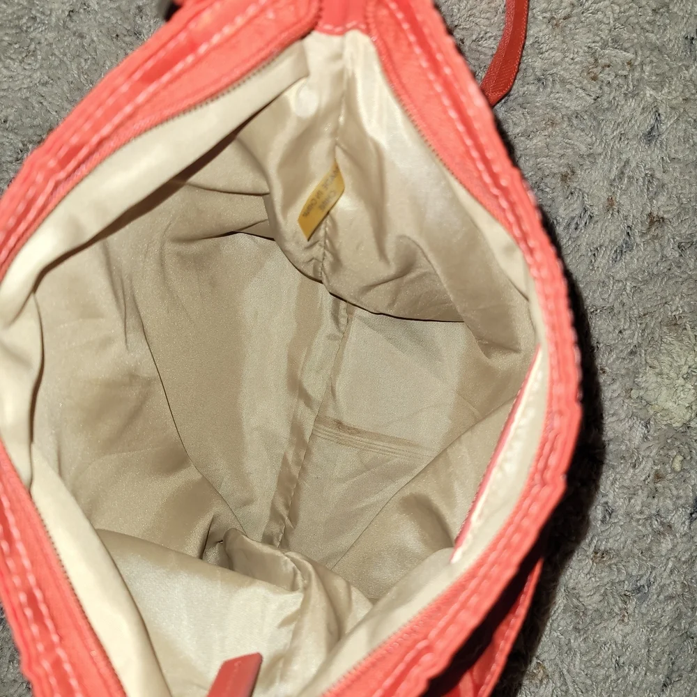 Coach Red Getaway Nylon Crossbody Vintage